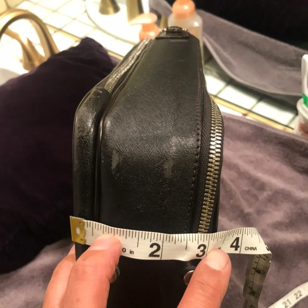 Dunhill document travel used zipped case